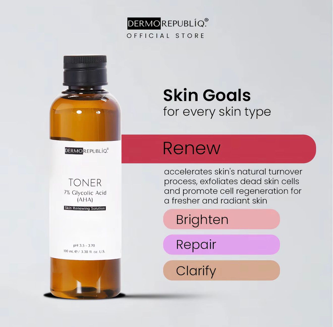 Dermo Republic Duo Dark Spots Toner 50ml + Serum 15ml | Soin Anti-Taches Éclat du Teint