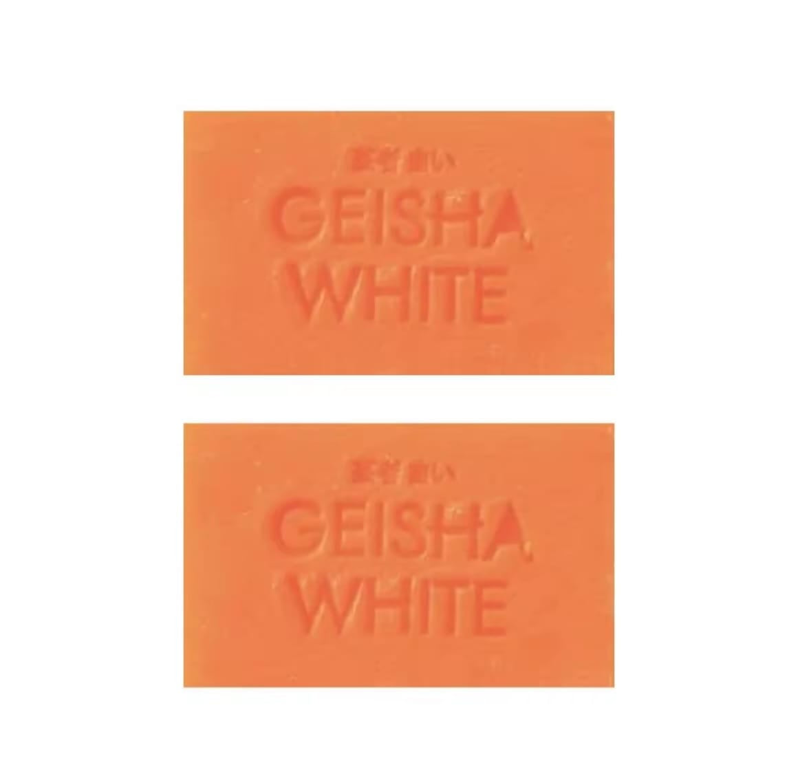 Geisha Whitening Classic Soap 65g x2 | Savon Éclat Original – Lot de 2