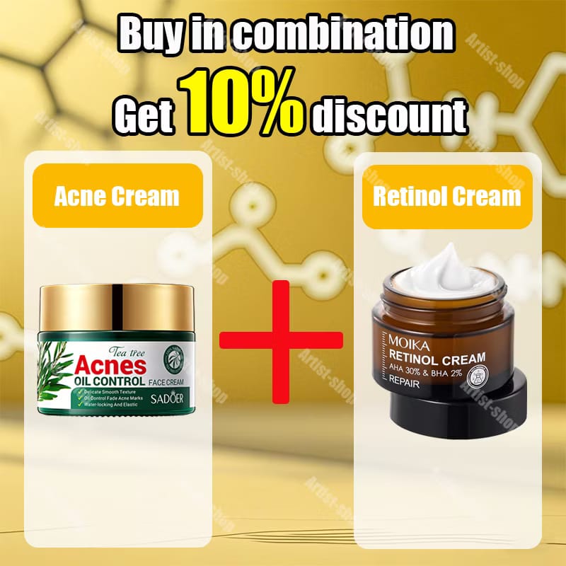 Acnè Oil Control Tea Tree Cream 50 g – Soin Visage Purifiant & Contrôle du Sébum