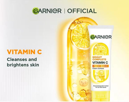 Garnier Bright Complete Vitamine C Serum 50 ml – Sérum Visage Éclat & Hydratation